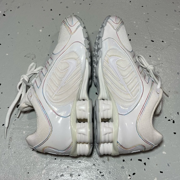 Nike Shox Navina Women’s Running Athletic Shoes Size 8 White / Rainbow RARE!! - Picture 10 of 12